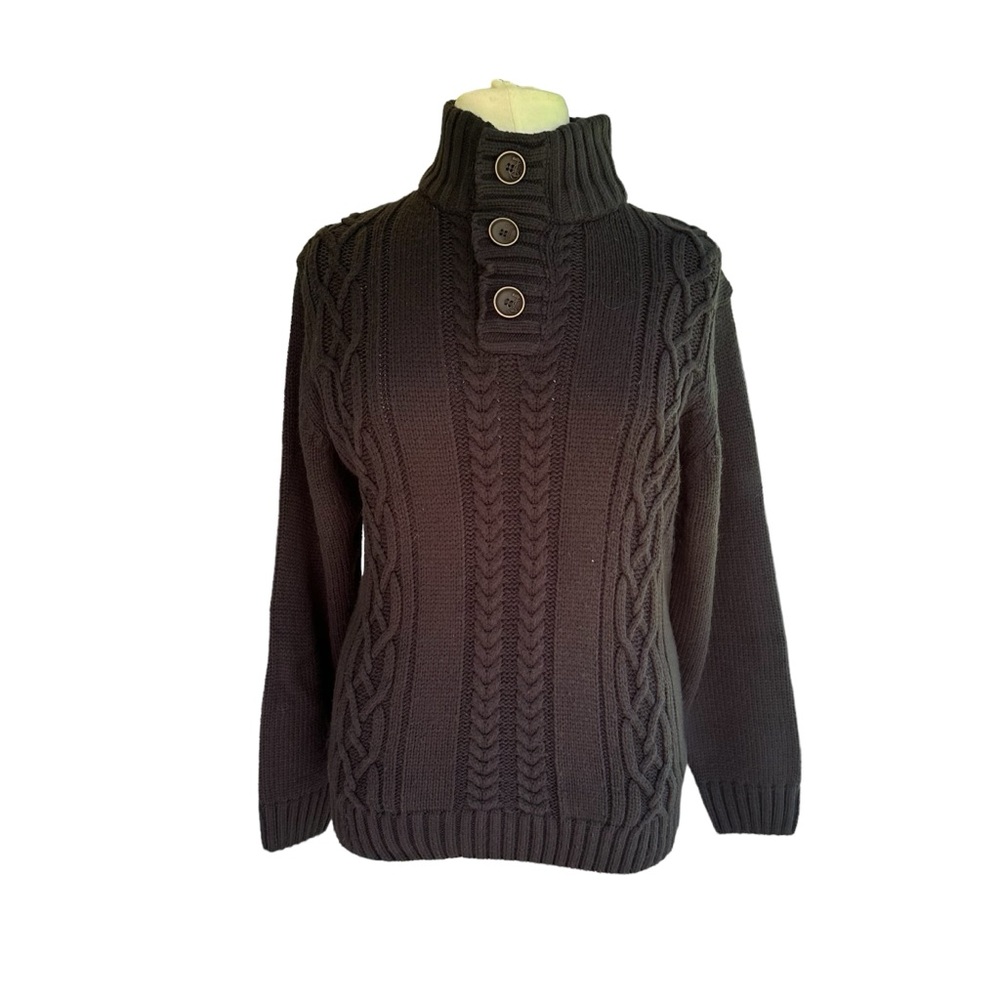 Original Weatherproof Vintage Pull Over Cold Weather High Neck Sweater szXL